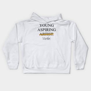 Young Aspiring Writer Kids Hoodie